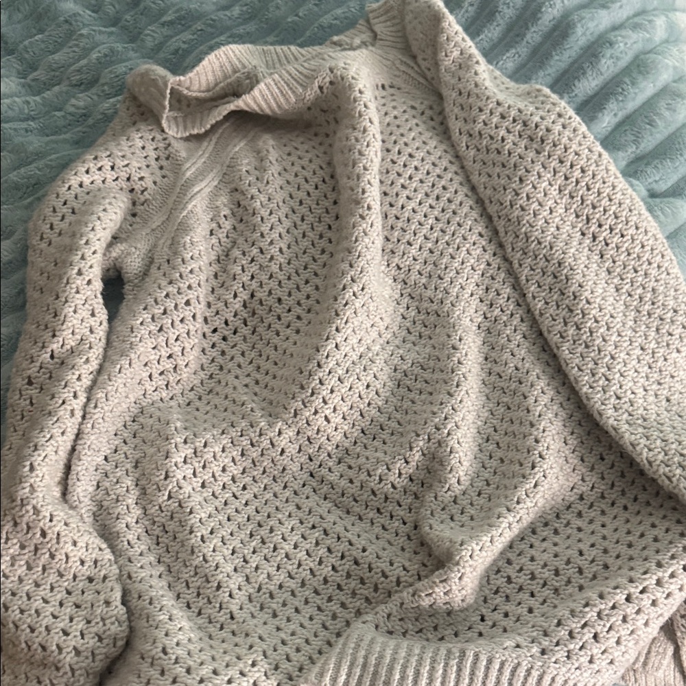Old Navy Cream Knit Sweater